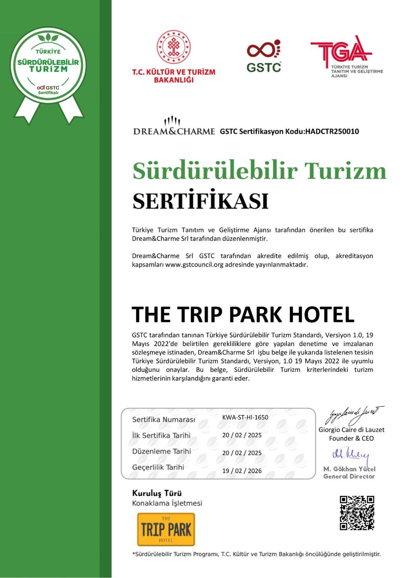 Trip Park Hotel Istanbul Exterior photo